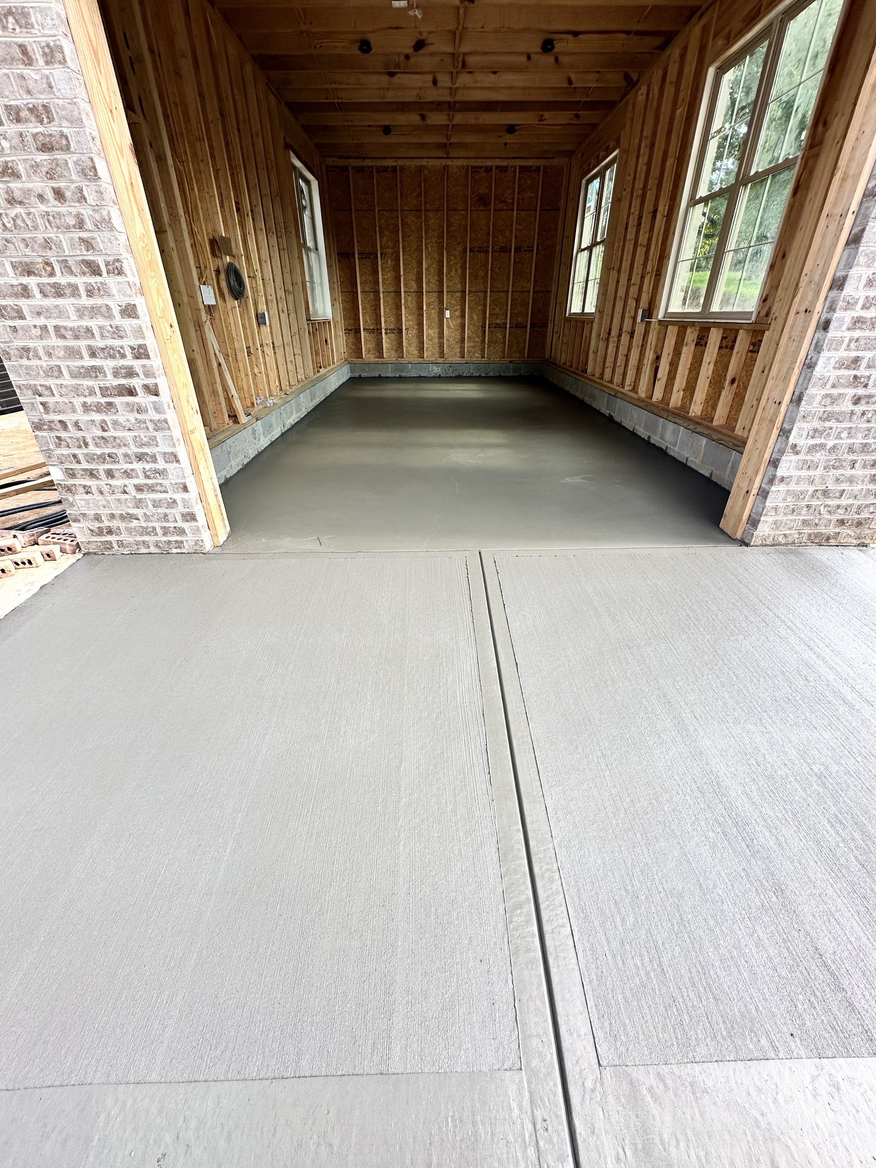 Concrete patio Knoxville TN